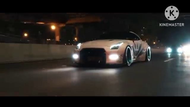 басс музык мой район - Bass Music Car Drive NISSAN GT-R