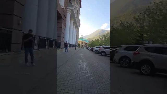 Красная поляна. Прогулка по курортной площадке.