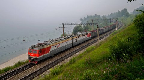 ZDsimulator / Грузовой поезд №2217 по участку Котельнич-1 - Шахунья / ВЛ85-246