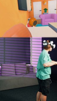 Кот стал садовником в VR!?