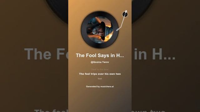 The Fool Says in His Heart 3