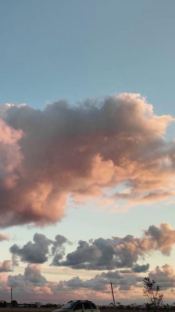 Облака на закате