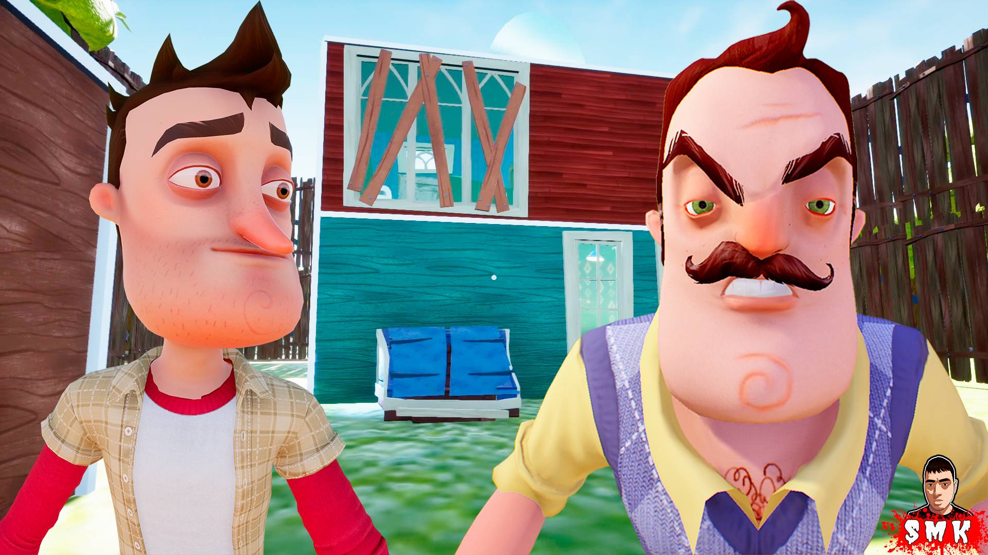 ШОУ ПРИВЕТ СОСЕД!МЕНЯ ОБМАНУЛИ!ИГРА HELLO NEIGHBOR MOD KIT ПРОХОЖДЕНИЕ МОДА HELLO GALINICH!ПРИКОЛЫ!