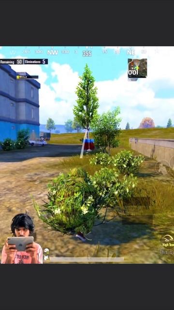 PUBG MOBAIL. спрятался в кустах. 07-10-2025