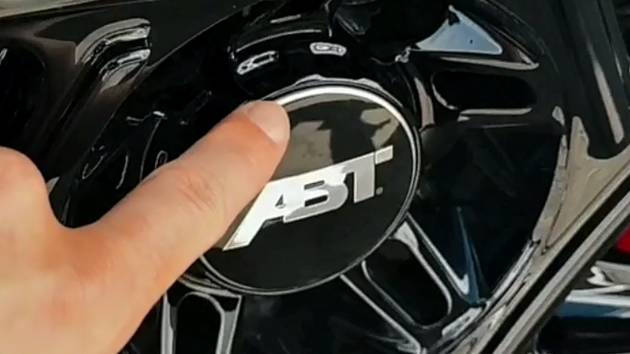 Динамические колпачки колеса с логотипом ABT Спиннеры . VAG-UPGRADE.RU