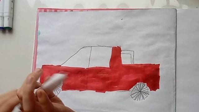 Рисуем пикап с Вовой