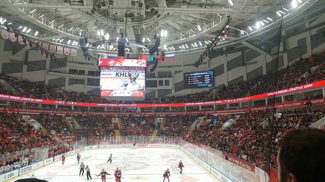 Гол Спартак забей! ХК Спартак Москва - ХК Металлург Магнитогорск 05.10.2025
