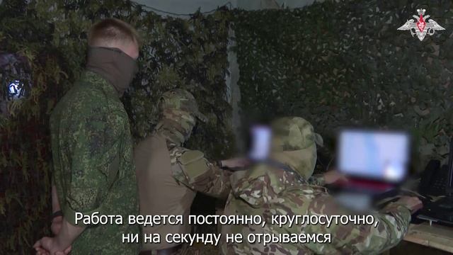 Операторы БПЛА осуществляют корректировку огня артиллерии