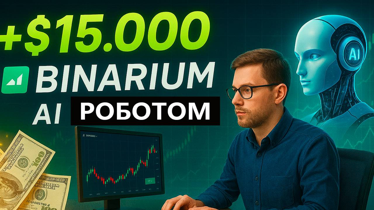 Бинариум обучение с AI Ботом! Мощная торговля с ИИ на Binarium! Бинарные опционы обучение с нуля