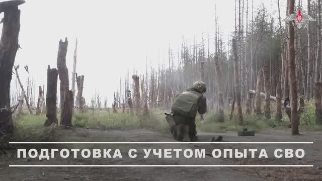 Боевая подготовка добровольцев-контрактников