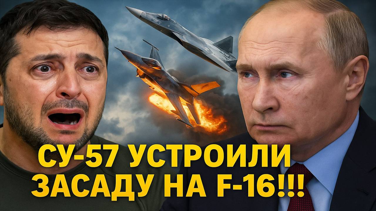 Новости СВО на 6 Октября - Только что дроны-обманки выманили F-16 на дуэль с Су-57 под Сумами!!!