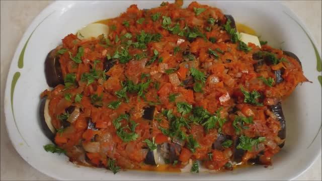 Баклажаны по  турецки