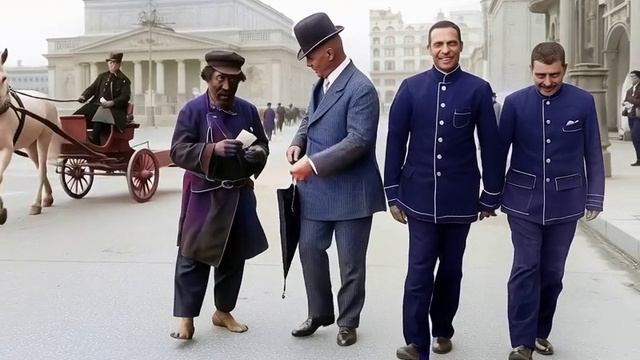Москва 1912 г. (Профессиональный попрошайка)
