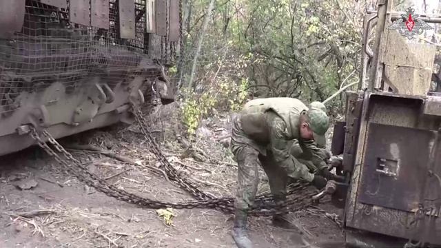 Эвакуация ББМ Husky