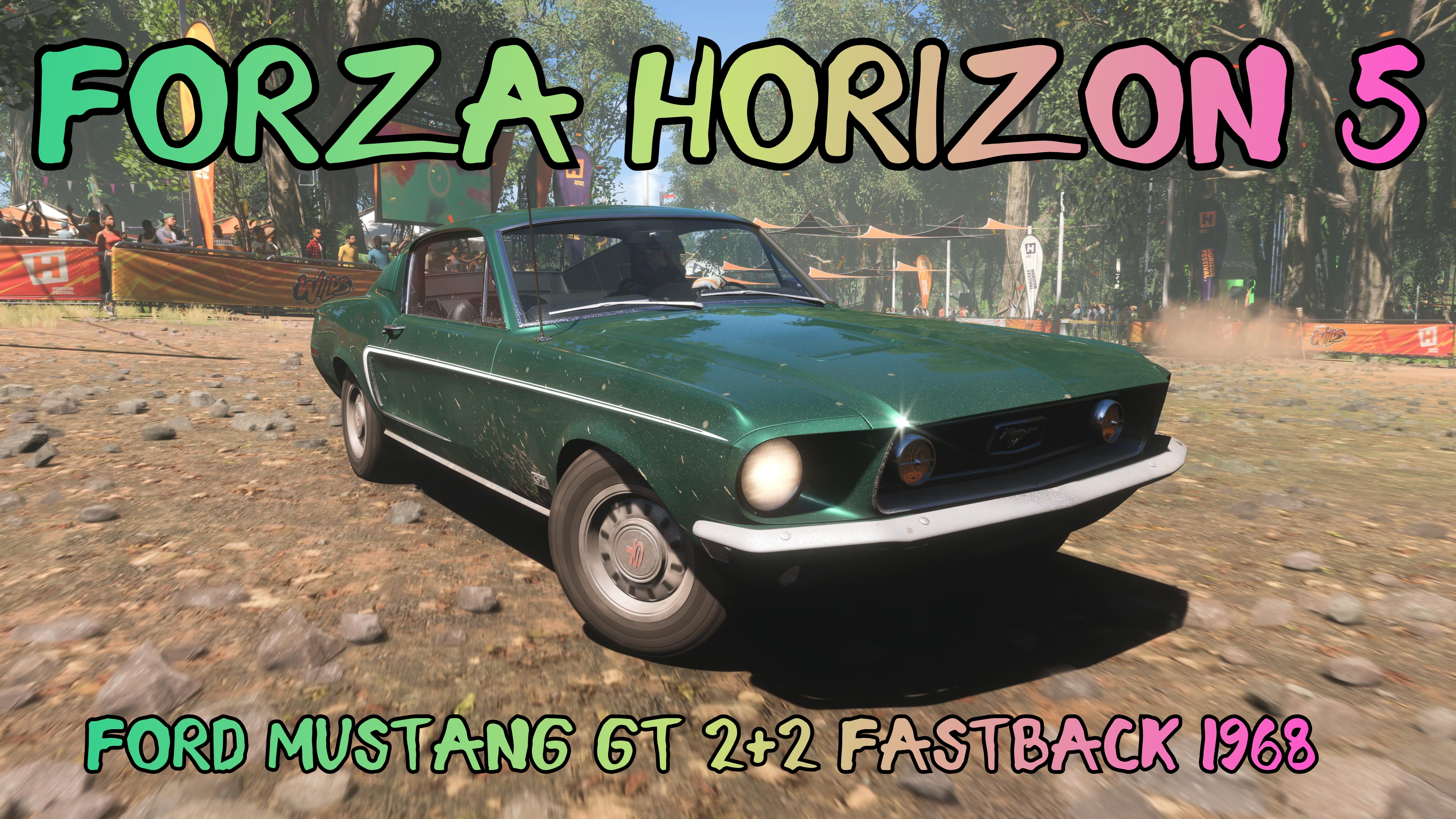 Ford Mustang GT 1968: Классика Голливудских Гонок на Улицах Мексики Forza Horizon 5