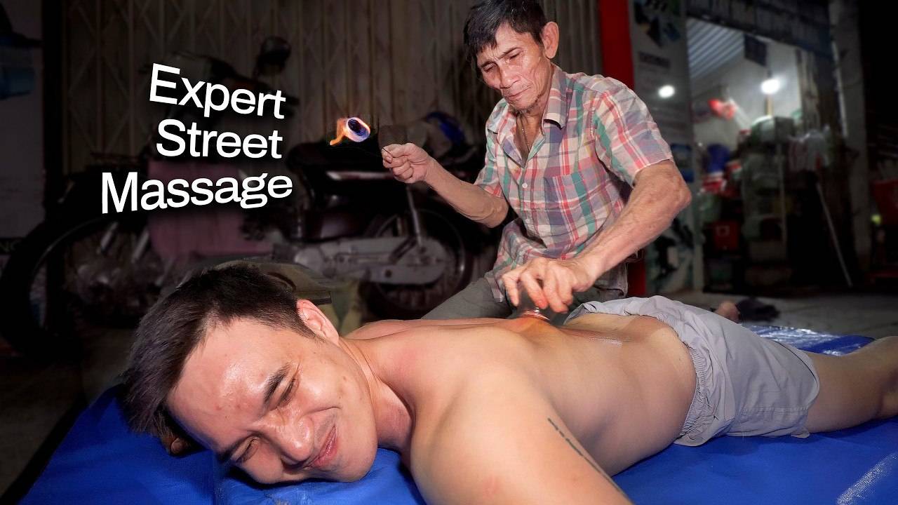 ЛУЧШИЙ УЛИЧНЫЙ МАССАЖ ВО ВЬЕТНАМЕ ЗА 5 ДОЛЛАРОВ ASMR