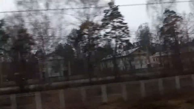 Перегон Купавна-Электроугли с ласточки 