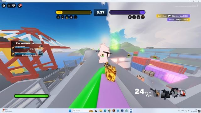 МОЁ ПЕРВОЕ ВИДЕО! аркада ривалс роблокс