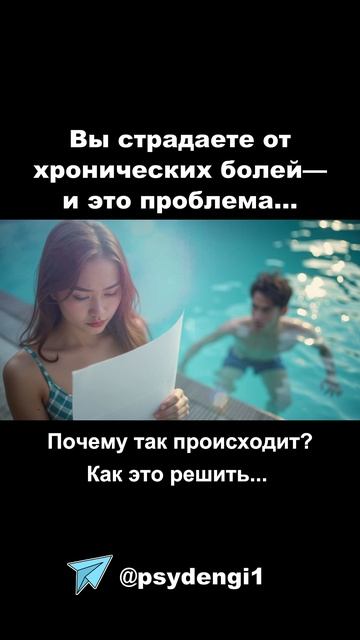 ау вас есть хронические болевые ощущения в теле и вы не реагируете