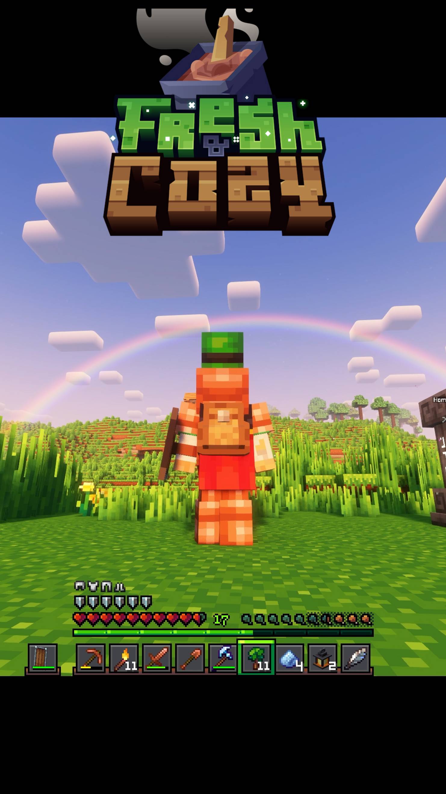После дождя всегда будет радуга 9 minecraft 100days