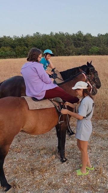 Конная прогулка в закат