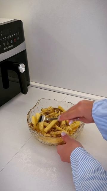 Самая хрустящая картошка в аэрогриле: 🥔