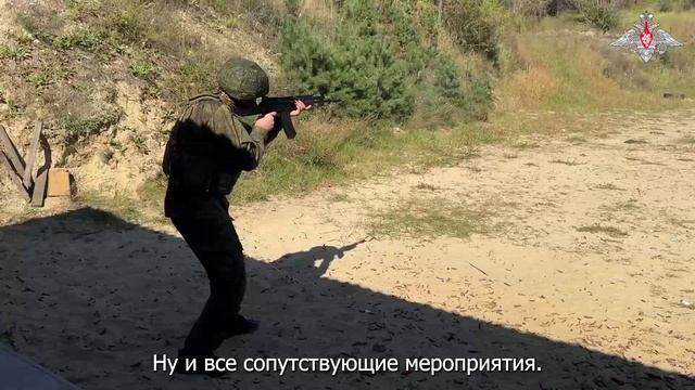 Подготовка штурмовых подразделений на полигоне группировки войск Север