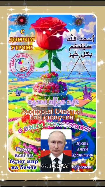 МНОГАЯ ЛЕТА НАШЕМУ ПРЕЗИДЕНТУ!