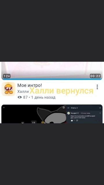 Халли вернулся.
