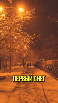Первый снег