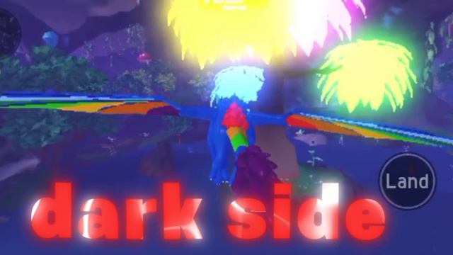не могу придумать название^-^||радужный дракон||роблокс||darkside||