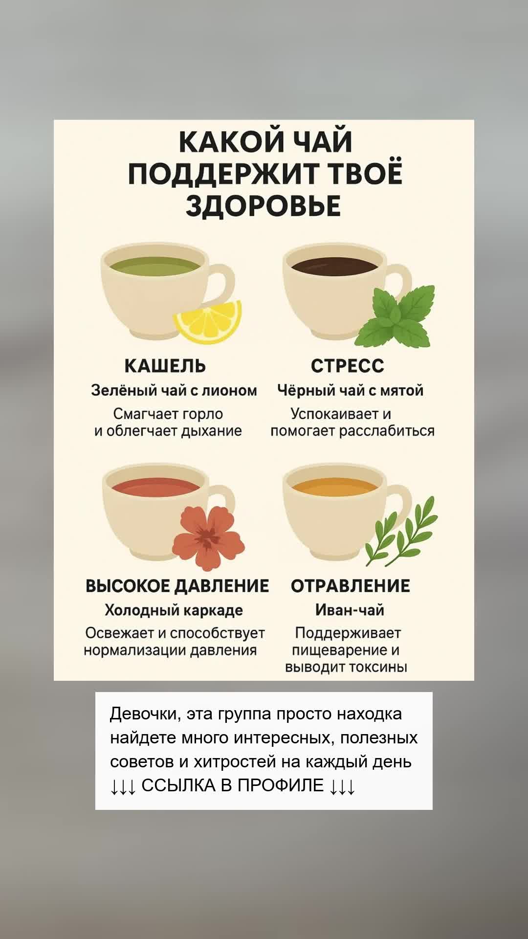 Какой чай выбираешь ты?
