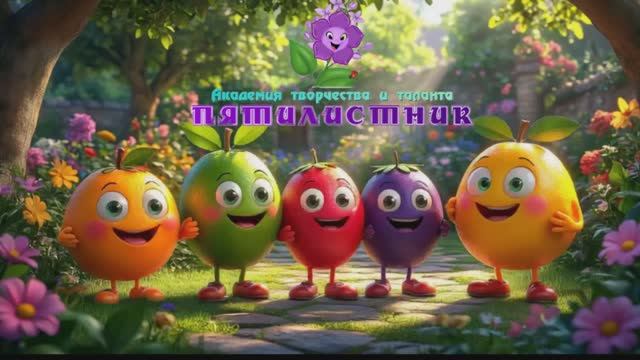 Витаминная песенка "Ах, какие фрукты"