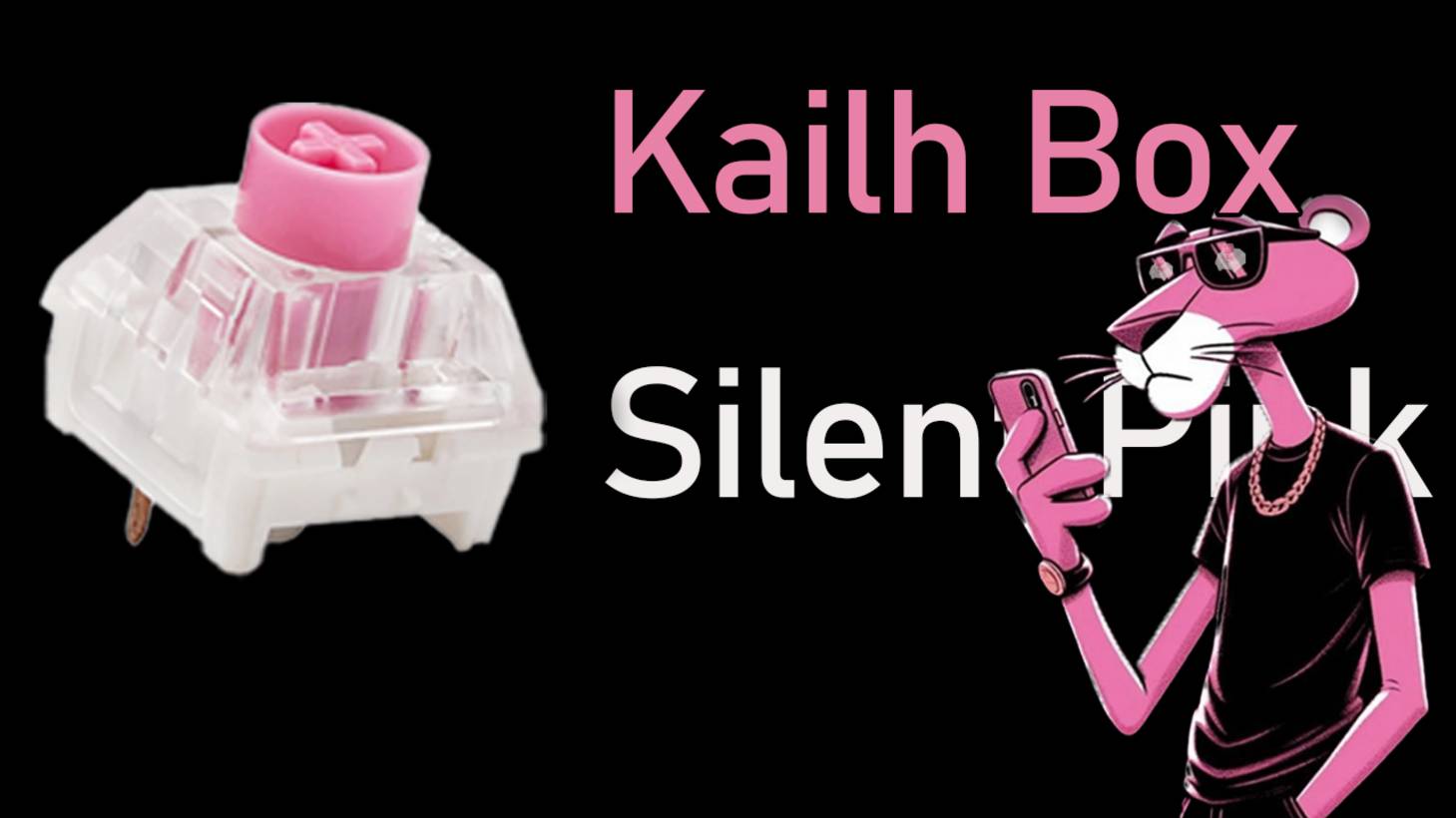 Kailh Box Silent Pink Линейные свичи