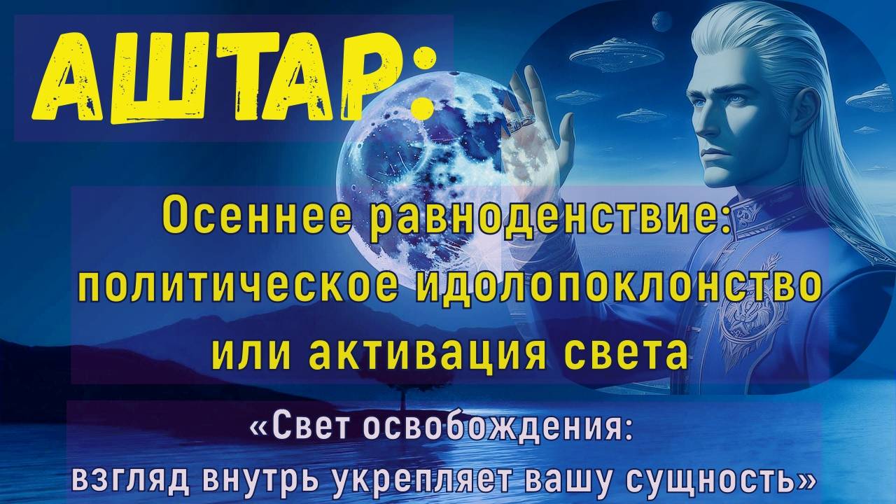 Аштар: «Свет освобождения: взгляд внутрь укрепляет вашу сущность»