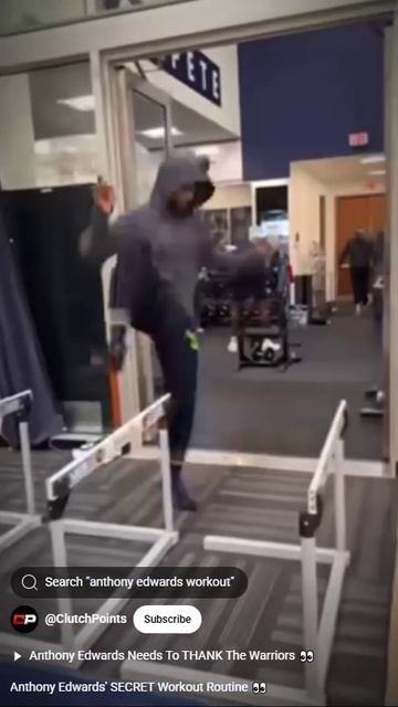 Anthony Edwards Workout Routine_no Captions