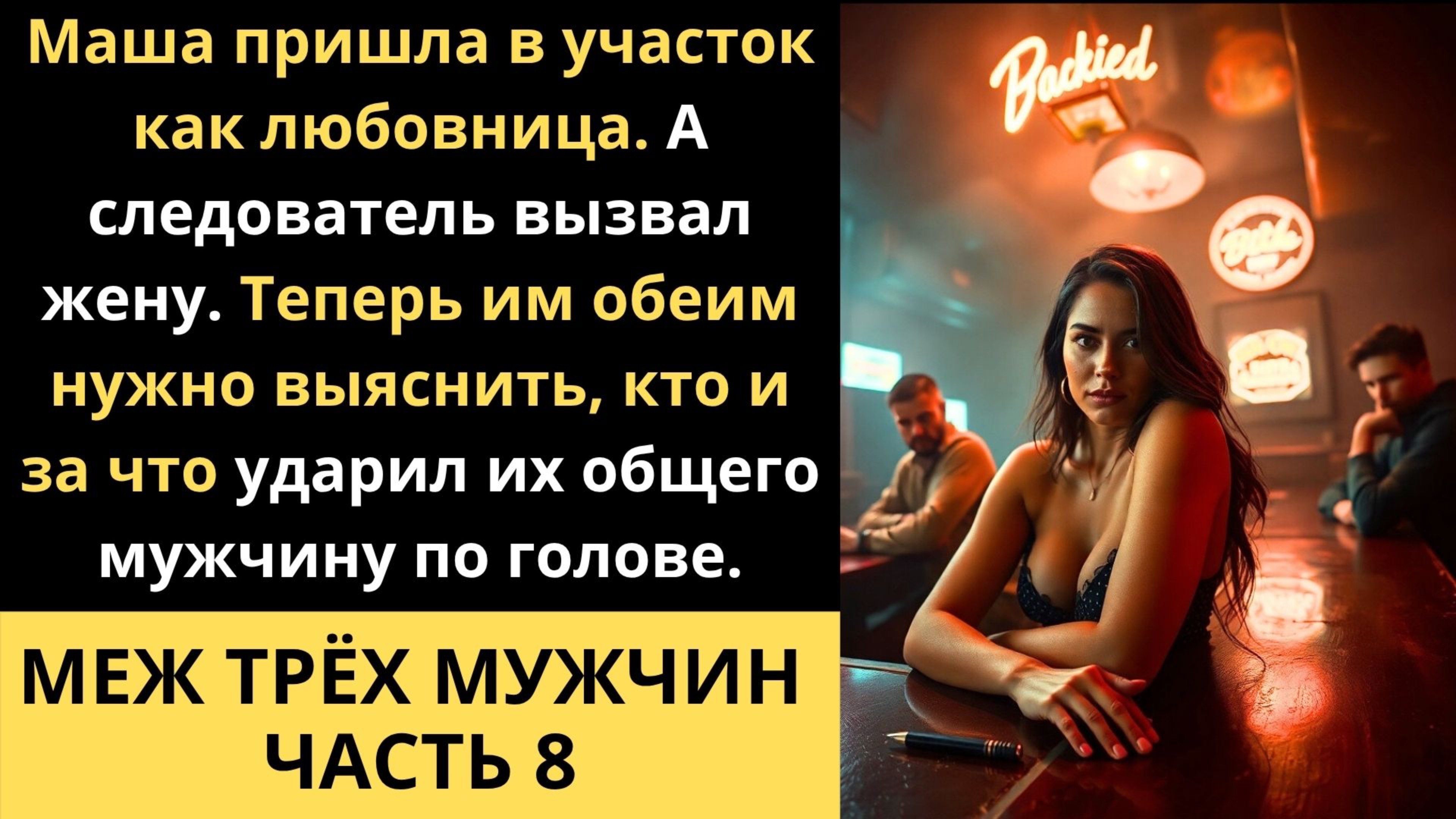 Меж ТРЁХ мужчин ЧАСТЬ 8