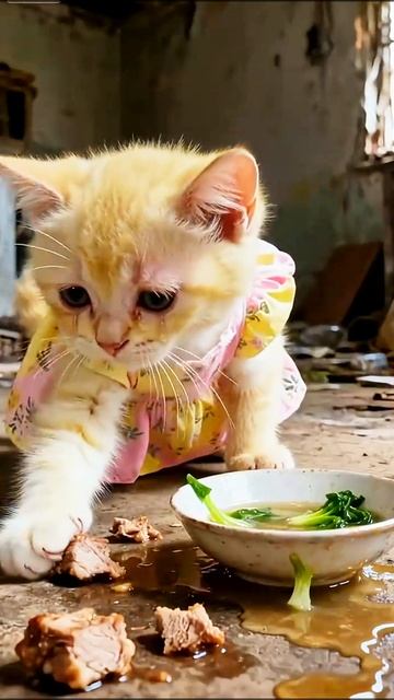 #shorts Мультик с котами😺 созданный нейросетью