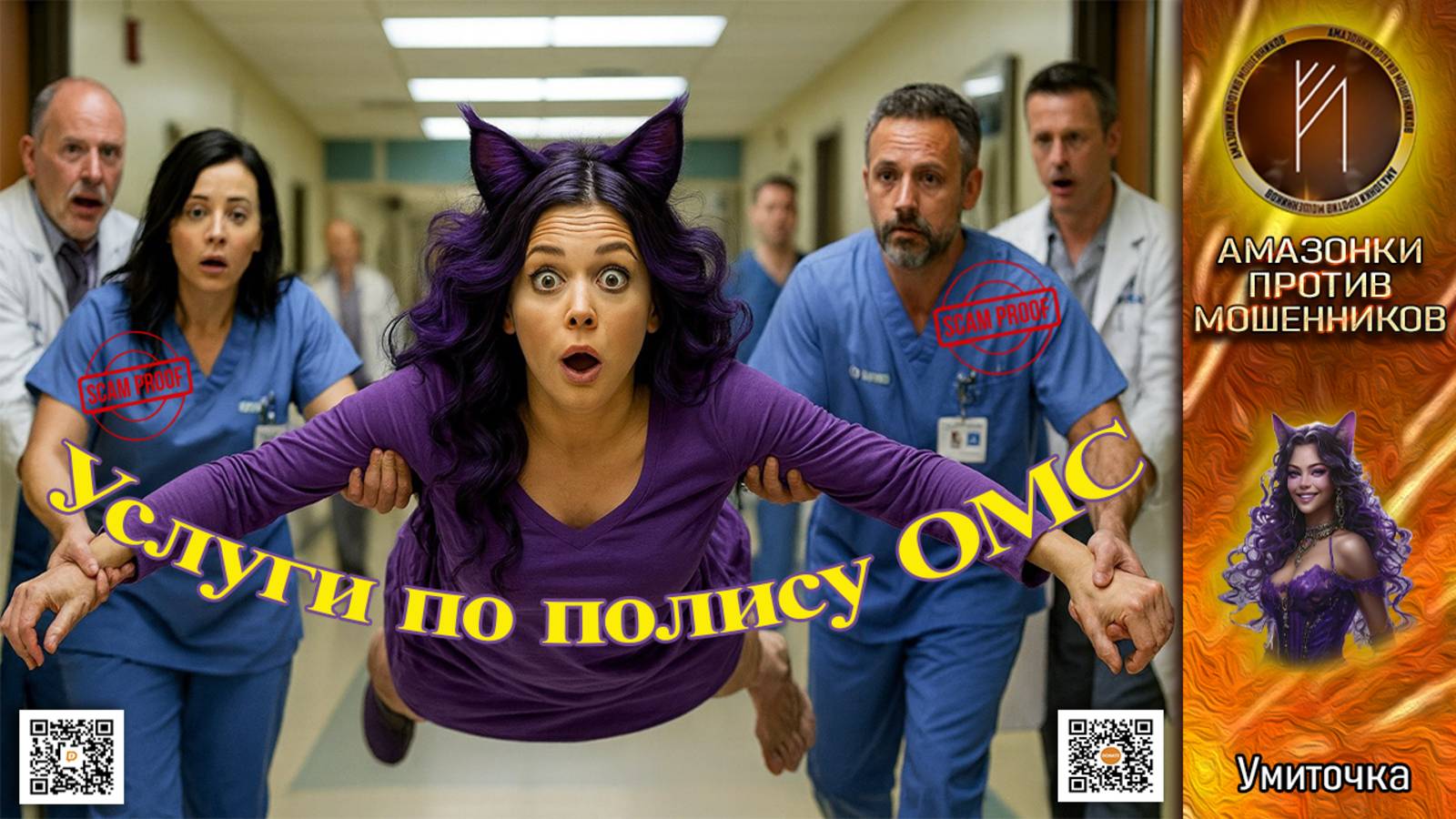 УМИТОЧКА. Добровольно-принудительное медицинское обслуживание. Телефонное мошенничество