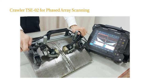 Crawler TSE-02 For Phased Array Scanning