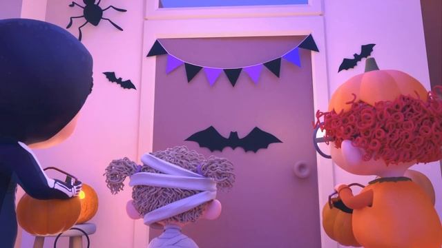 Halloween-Lieder Für Kinder: Die Halloween-Nacht  Zeichentrickfilme | HeyKids Kinderlieder TV