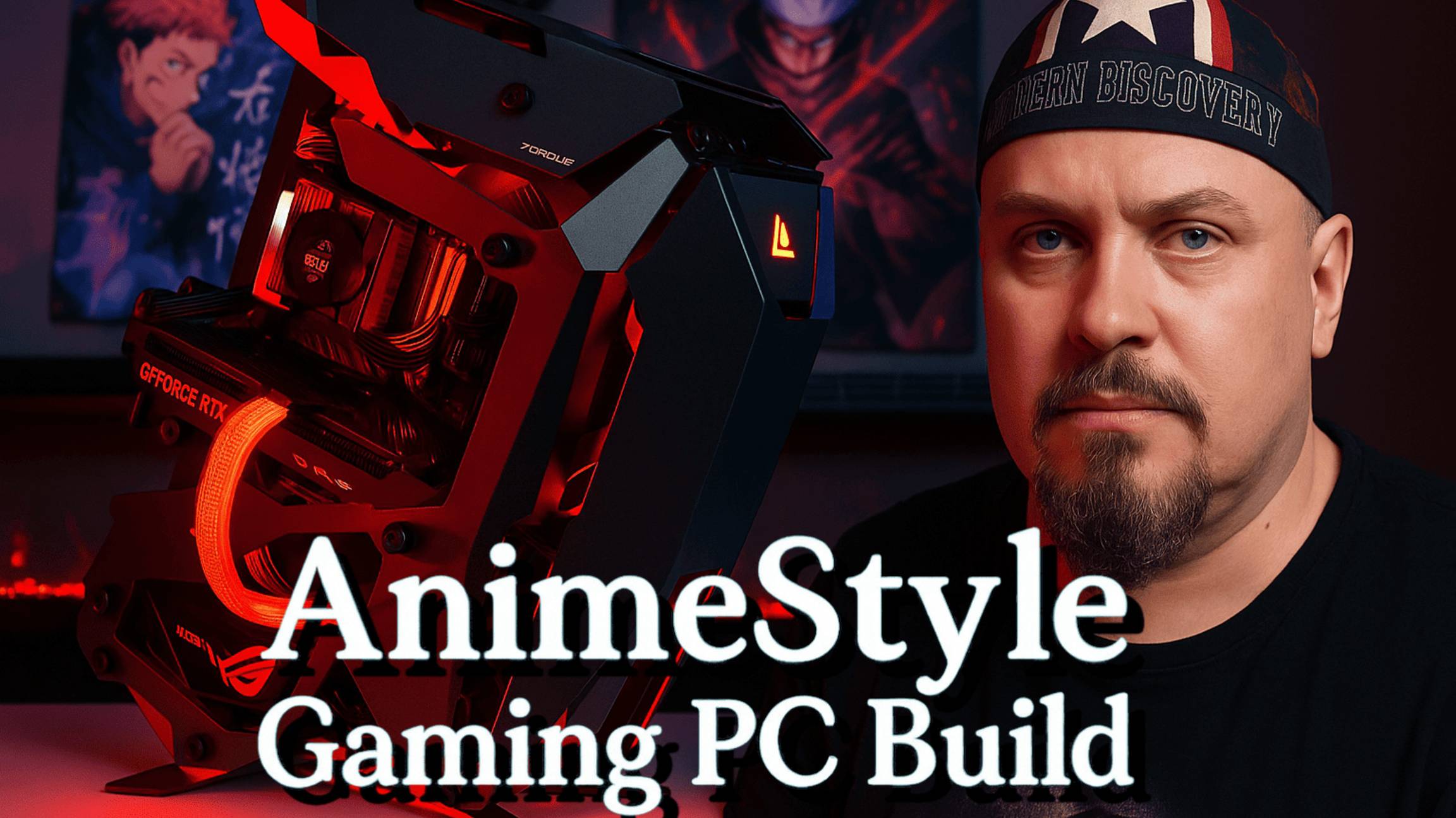 Сборка Игрового ПК в Аниме Стиле — Antec Torque + ASUS ROG = Мощь и Эстетика