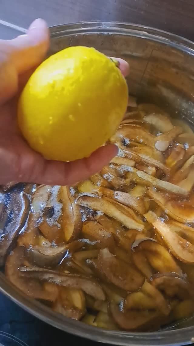 Грушёвое варенье с мятой и лимоном!👍👍👍
