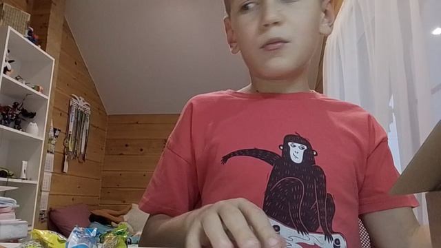 распаковка корейских сладостей от Лео!!!!!
