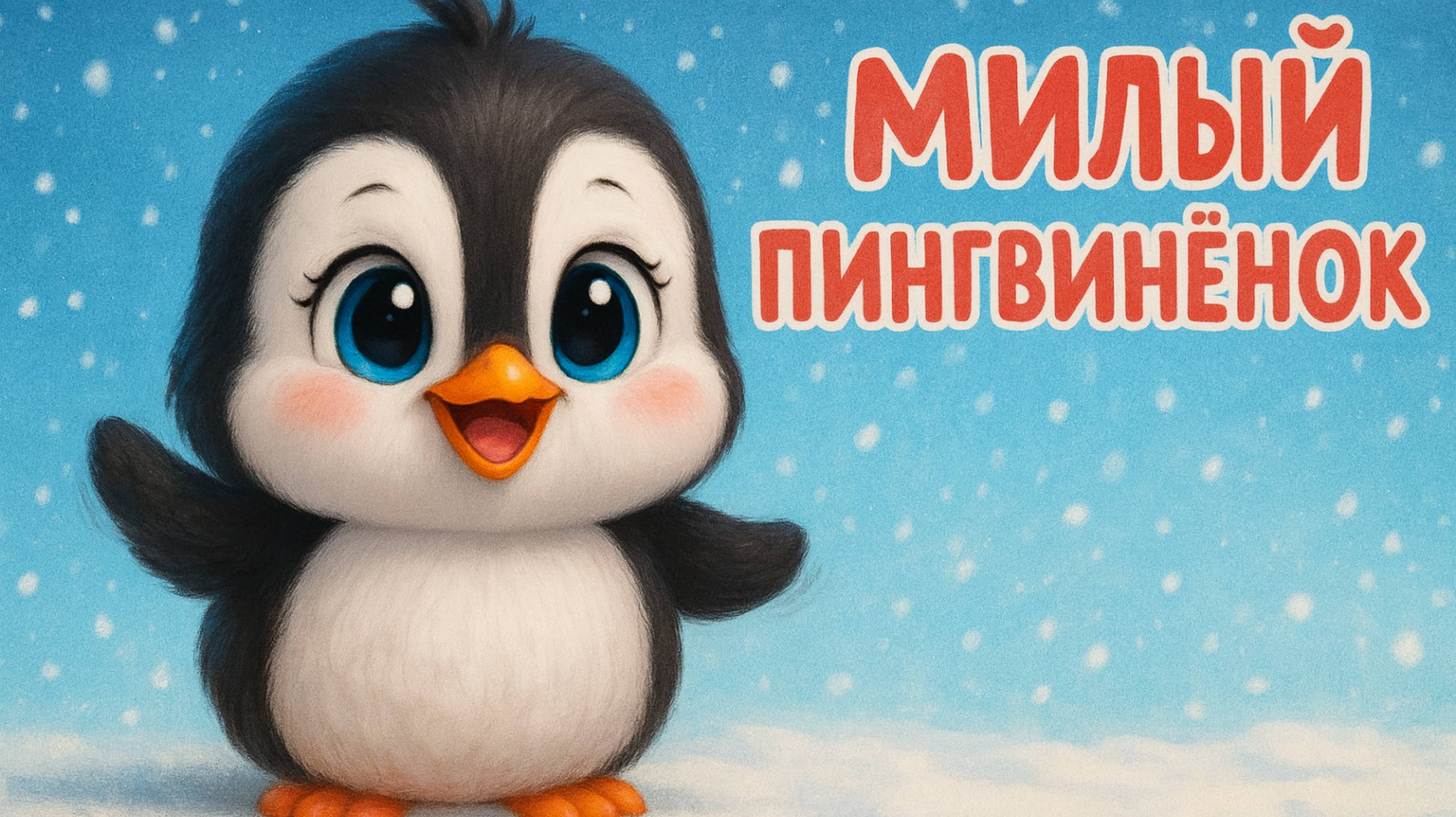 Детский мультфильм|Для малышей|Приключения пингвинёнка