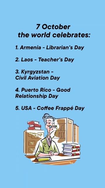 7 October The World Celebrates #popular #live #october