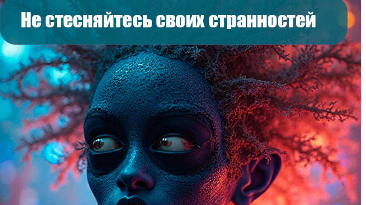 Не бойтесь быть странным