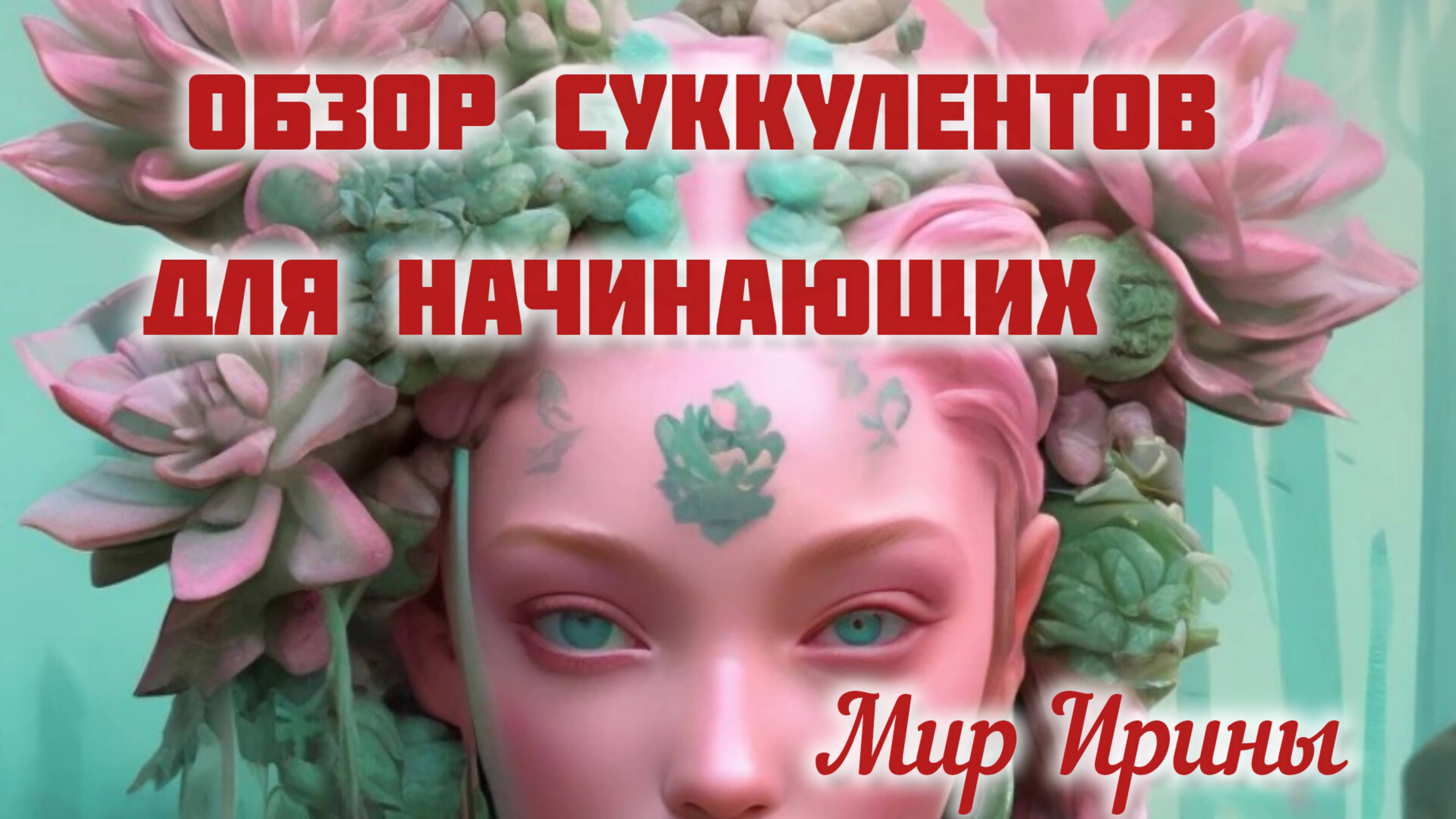 Обзор суккулентов для начинающих ●●●