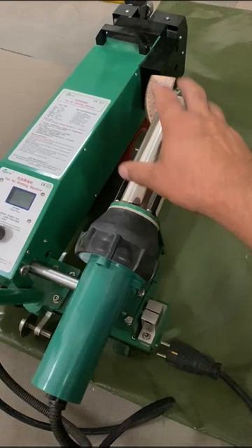 Аппарат TOP-4500В для сварки ПВХ ткани, кровельной мембраны Подключение