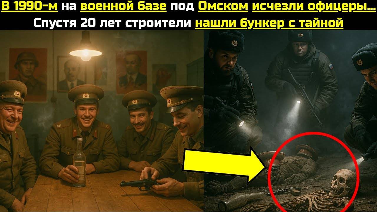 В 1990-м на военной базе под Омском исчезли офицеры Спустя 20 лет строители нашли бункер с тайной